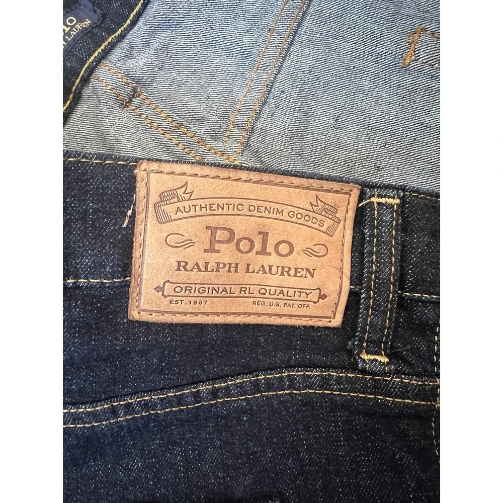 Polo Ralph‎ Lauren Jeans Mens Hampton Straight  Relaxed Low Stretch 48B x 32 NWT